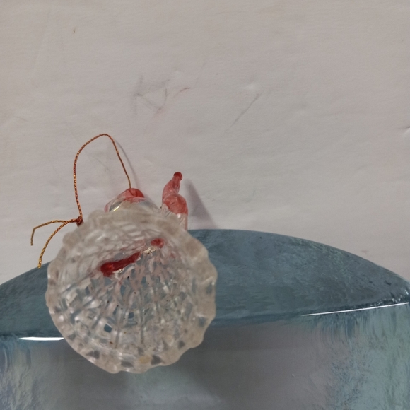 💕3/$20 Clear Acrylic & Pink Christmas Angel Cherub Figurine Miniature Hong Kong - Picture 5 of 5